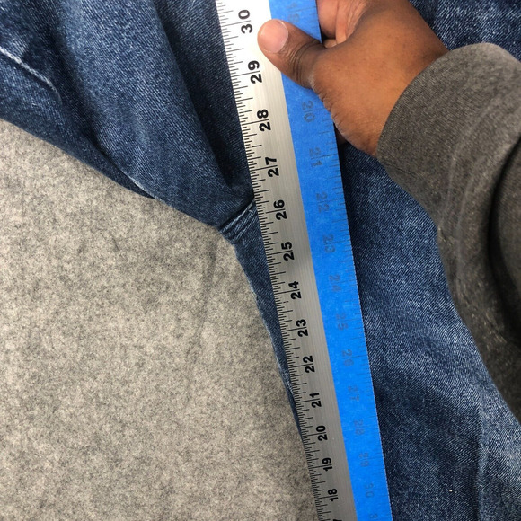 Vtg Wrangler Women's Jeans Size 11 Light Wash Denim Blue Straight Leg Cotton USA - Picture 5 of 11